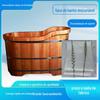 Fabricação de novo material Bolsa de banho plástica plana de PE/Mangote de banho descartável para barril de banho Bolsa de banho espessa Sauna