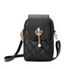 Bolsa Mini para Teléfono Móvil Fresca y Dulce, Elegante Colgante de Perla con Corona, Bolso Cruzado de Hombro, Billetera para Niñas y Niños, Moderna
