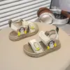 Sandalias de Punta Abierta 2026 Zapatos de Playa de Suela Blanda Nuevos Zapatos Deportivos para Niños Zapatos de Bebé Primavera Verano Cómodas Sandalias para Niños