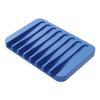 Caixa de sabão antiderrapante para banheiro transfronteiriço, suporte para sabonete de cozinha, suporte de armazenamento, suporte de sabão de silicone autodrenante