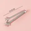 Pinzas para Hielo de Acero Inoxidable, Resistentes a Altas Temperaturas, de Grado Alimenticio, Engrosadas, Pinzas Creativas para Snacks, Pinzas para Comida del Tamaño de la Palma