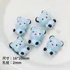 Cuentas de Cerámica Azules Separadas por Cuentas Pez Payaso Estrella Pulsera Collar Cadena para Teléfono Móvil Accesorios de Joyería Hechos a Mano DIY Material