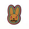 Serie Bad Bunny Dibujo Animado Lindos Zapatos de Cueva Hebilla de Zapato Personalidad Conejo Malo Accesorios de Flor Hebilla Decorativa