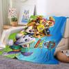 Producción de Manta Transfronteriza Patrulla Canina Manta de Franela de Vellón Coral Manta Infantil con Estampado de Dibujos Animados