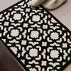 Felpudo moderno minimalista de alta gama para entrada, alfombra antideslizante resistente al desgaste para recibidor de casa, alfombrilla para dormitorio y estudio