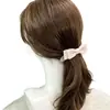 Pinza para el Cabello con Lazo de Puntos de Estrella Estilo Coreano para Mujer, Pinza Banana Pequeña para Semirecogido en la Parte Trasera de la Cabeza, Pinza Vertical de Alta Gama