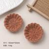 Acessórios de resina diy de desenho animado acessórios comida brincar cesta redonda enfeites de mesa base acessórios feitos à mão atacado