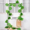 Casamento Verde Floresta Folhas de Flores Artificiais Decoração de Chão de Casamento Arranjo de Flores Flores Falsas Plantas Verdes Flores de Plástico
