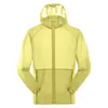 Ropa de protección solar para exteriores para parejas de hombres, UPF50+, chaqueta ligera de verano con capucha, sensación de hielo, transpirable, para la piel, ropa de abrigo para mujer
