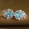 Horquilla de diamantes de imitación al por mayor de fábrica para mujer, horquilla de metal con temperamento retro para adulto