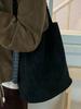 Bolsa Saco Fashionável Estilo Coreano para o Dia a Dia de Mulheres Nova Coleção Outono 2025 Elegante Bolsa de Ombro Estilosa Grande Capacidade