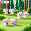 Nuevo Dibujo Animado Lindo Hexagonal Dragón Musgo Micro Paisaje Suculenta Paisajismo Jardinería Decoración Accesorios Adornos Pequeños Transfronterizos