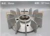 Motor Lâmina de Ventilador de Alumínio Fundição sob Pressão Tipo Y Liga de Alumínio Motor de Ventilador Lâmina de Resfriamento Resistente a Altas Temperaturas Espessada Bom Equilíbrio