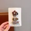 Mini Pinzas para Pelo Deshebrado Hechas a Mano Pinzas BB para Mascotas Pinzas para el Pelo con Lazo Estilo Coco Gato Yorkshire Terrier Bichón Maltés Bichón Frisé