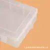 Caja de Embalaje de Plástico Transparente Rectangular Grande Caja Organizadora de Escritorio para Juguetes Caja de Almacenamiento para Exhibición de Muestras de Bloques de Construcción de Juguetes