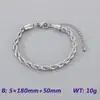 Joyería Transfronteriza Europea y Americana, Pulseras de Acero Inoxidable Estilo Ins Personalizadas, Accesorios de Mano Geométricos a la Moda