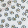 Cuentas Acrílicas Coloridas con Estampado Dorado en Forma de Hoja y Cuentas Espaciadoras Accesorios para Pulseras y Collares de Cuentas Hechos a Mano DIY