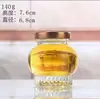 Botella Nido de Pájaro de Vidrio Transparente Engrosado Botella para Miel con Tapa Tarro de Miel Tarro para Guardar Pepinillos Tarro Sellado Botella Medicinal