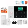 [Fábrica] Tuya Tuya Smart Tarjeta de Teléfono Móvil Gsm Detector de Alarma Wifi Antirrobo Sistema de Hogar Inteligente