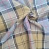 Algodão Xadrez 2025 Algodão Xadrez Camisa Profissional Roupa Tecido Puro Algodão Casual e Confortável Estilo Britânico