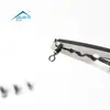 Anillo Competitivo de Ocho Caracteres Rejett Tapa Dura Acero Inoxidable Estilo Americano Anillo de Ocho Caracteres Giratorio Juego de Cables Conector Accesorios para Equipo de Pesca