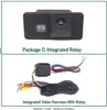 Adecuado para cámara de marcha atrás HD CCD integrada para BMW, cámara trasera con cable