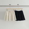 Shorts de Linho EVERTRUE Feminino 2025 Verão Estilo Coreano Solto Respirável Babados Reto Hot Pants 38272