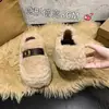Pantuflas de Algodón, Cálidas Perezosas de Moda Casual Suela Gruesa de Felpa Versátiles que Aumentan la Altura Cerradas para Mujer Nuevas Invierno 2025