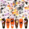 Popular Transfronterizo Mini Arte de Uñas de Halloween Serie de Dibujos Animados Joyería de Resina Douyin Xiaohongshu Joyería para Uñas Venta al por Mayor