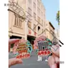 Imán para Refrigerador Cultural y Creativo de Chaozhou Shantou Nanzhou Island Pequeño Parque Regalo de Viaje Souvenir Chaozhou Binglide Zhuzi