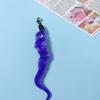 Oruga larga de dibujos animados con cascabel, divertido palo para gatos, cabeza de repuesto, juguete creativo con sonido para gatos, juguete interactivo para mascotas