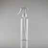 Botella de Plástico PET Transparente de 250ml Botella Cosmética Botella con Botón de Bombeo Manual Alcohol Desinfectante para Desodorización y Eliminación de Manchas