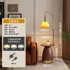 Lámpara de Pie Retro Vintage para Sala de Estar, Lámpara de Mesita de Noche para Dormitorio, Estante para Mesa de Café, Lámpara de Pie Creativa y Única al Lado del Sofá