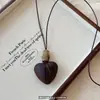 Nuevo Collar Largo Hueco Estilo Chino Forma de Gota de Agua para Mujer, Cadena de Suéter Retro de Lujo Ligero de Alta Gama, Accesorio Simple y Versátil para Cuello Halter