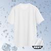 [Exclusivo Personalizado] Malla Fina de Seda de Hielo 6 Colores Transpirable Secado Rápido Manga Corta t Deportivo Casual Holgado Hombre Cuello Redondo t