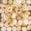 Jade Branco Bodhi Esculpido Carvão Queimado Garra de Gato Contas Soltas Carvão Queimado Queijo Leão Acordado Bodhi Lótus Pulseira Acessórios para Joias DIY