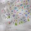 Adesivos para Nail Art Mundo Subaquático Relevo Tridimensional Decoração para Unhas Jelly Atacado Estilo Ins Peixes Pequenos Algas Recifes de Coral