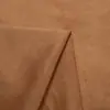 Tecido de Camurça Espesso Dupla Face, Tecido Escovado para Roupas de Outono e Inverno de Designer, Tecido de Veludo de Couro de Veado Elástico