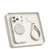 Funda para iPhone 18 Pro Max con Soporte Magnético Giratorio de Silicona Líquida, Cubierta Protectora a Prueba de Caídas Apple 16