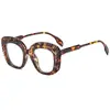 Gato Ojo Comercio Exterior Europeo y Americano Gafas de Sol Marco Grueso Protección UV Gafas de Sol para el Sol Moda Masculina Sensación de Alta Gama Gafas de Sol para Mujer