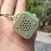 Rana Alivio del Estrés Llavero Sonoro Brillante Estudiante Brillante Divertido Broma Ventilación Gadget Abstracto Colgante
