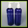 Frasco Bico de Pato Preto 500ml Frasco com Bomba de Emulsão Frasco de Shampoo 500ml Frasco PET de Ombro Arredondado Frasco com Bomba de Encaixe