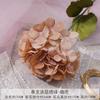 Buquês de flores artificiais marrons para salões de casamento, decorações de teto, marcadores de corredor e fundos na cor de caramelo; arranjos de flores de seda.