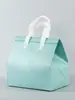 Bolsa isotérmica para llevar de 3-5 horas para té de burbujas y pastel, estilo de lámina de aluminio de mano, tela no tejida autoadhesiva, bolso de mano impermeable, bolsa de embalaje, en stock, uso comercial, bolsa de embalaje para catering, logo personalizado, bolsa de regalo