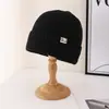 Gorro de Invierno Cálido de Punto para Hombre, Gorro de Lana Engrosado con Forro de Felpa, Protección para los Oídos para Ciclismo al Aire Libre, Sombrero de Hielo Versátil y Moderno para Hombres y Mujeres