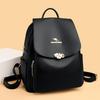 Mochila nueva para mujer, práctica y práctica, con gran capacidad, estilo sencillo, a la moda, combina con todo, elegante.