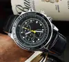 Reloj de hombre New West Iron Blue Angel de tres ojos y seis agujas con correa de cuarzo entrega de una pieza