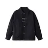 Otoño 2026 Nueva Chaqueta Casual para Hombre Tendencia Marca Diseño Moda Bordado Solapa Talla Grande Chaqueta Abrigo Hombre
