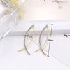 Moda Aretes Largos de Diamante Cristal Zircón Hechos a Mano Dulces con Borlas de Diamantes diy Aretes de Zircón Aretes 12