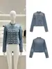 Marca Z comercio exterior transfronterizo listo para enviar ZA ropa para mujer 2026 nuevo modelo chaqueta ajustada de manga larga con decoración de botones para mujer